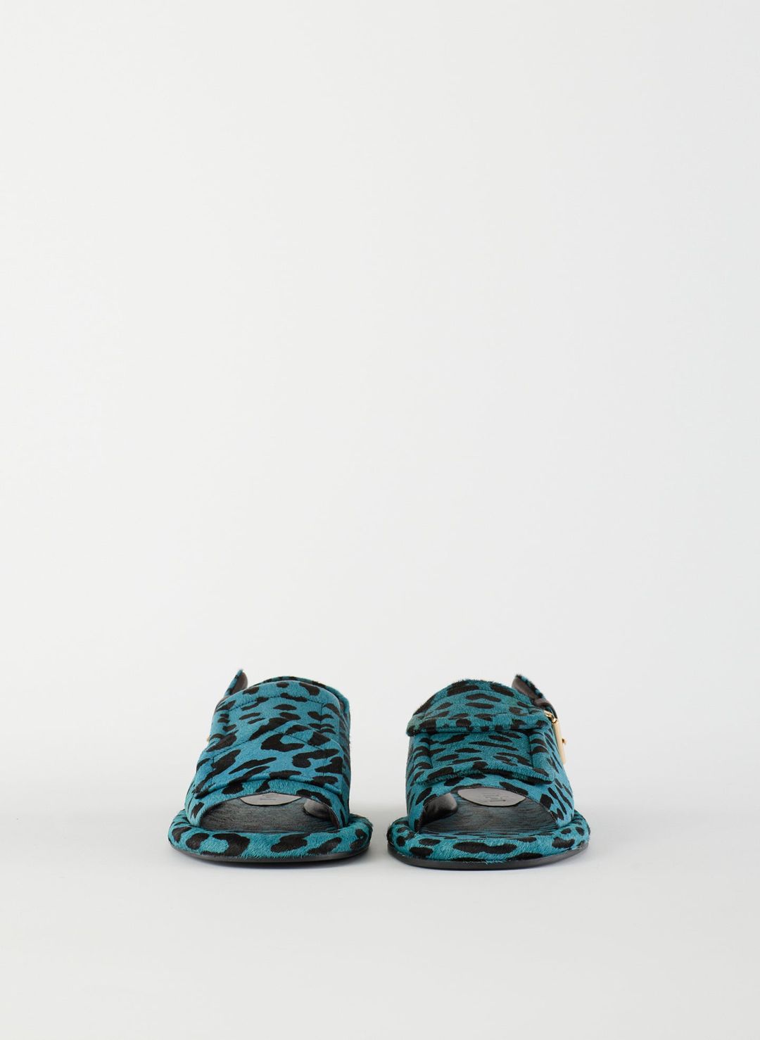 Pony Hair Calf Print Slingback Beryen Sandal #4