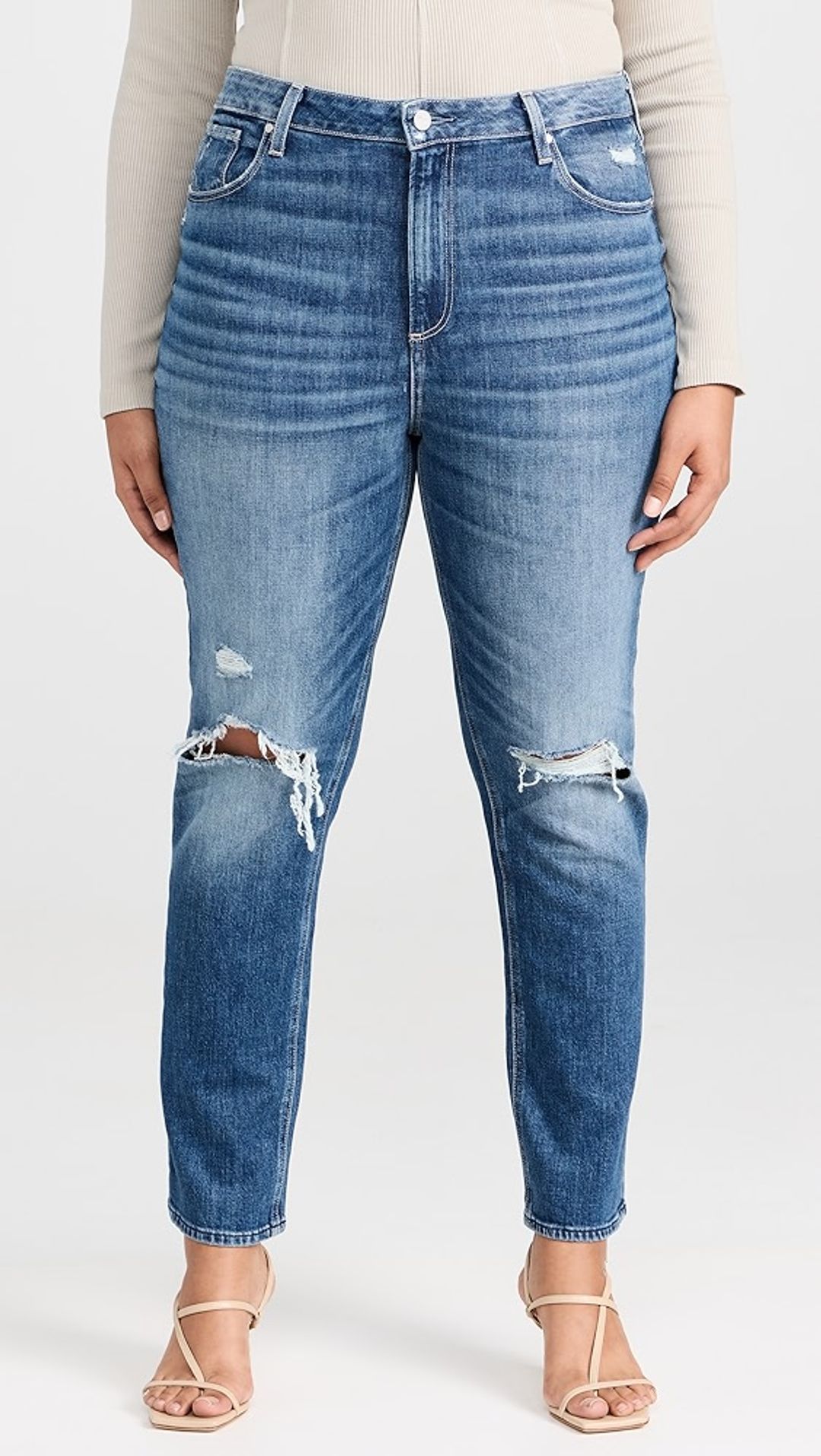 PAIGE Sarah Slim Jeans #7
