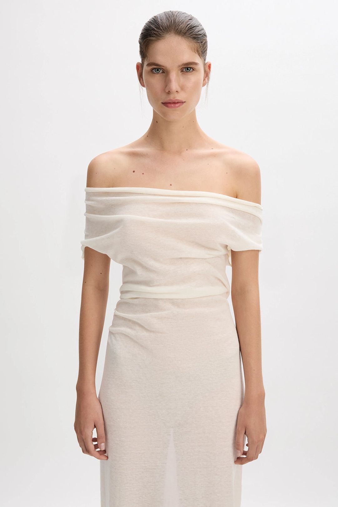 Cotton Cashmere Glove Dress #9