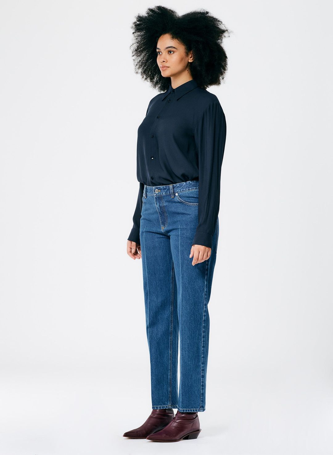 Medium Stone Wash Denim Elfie Jean #4