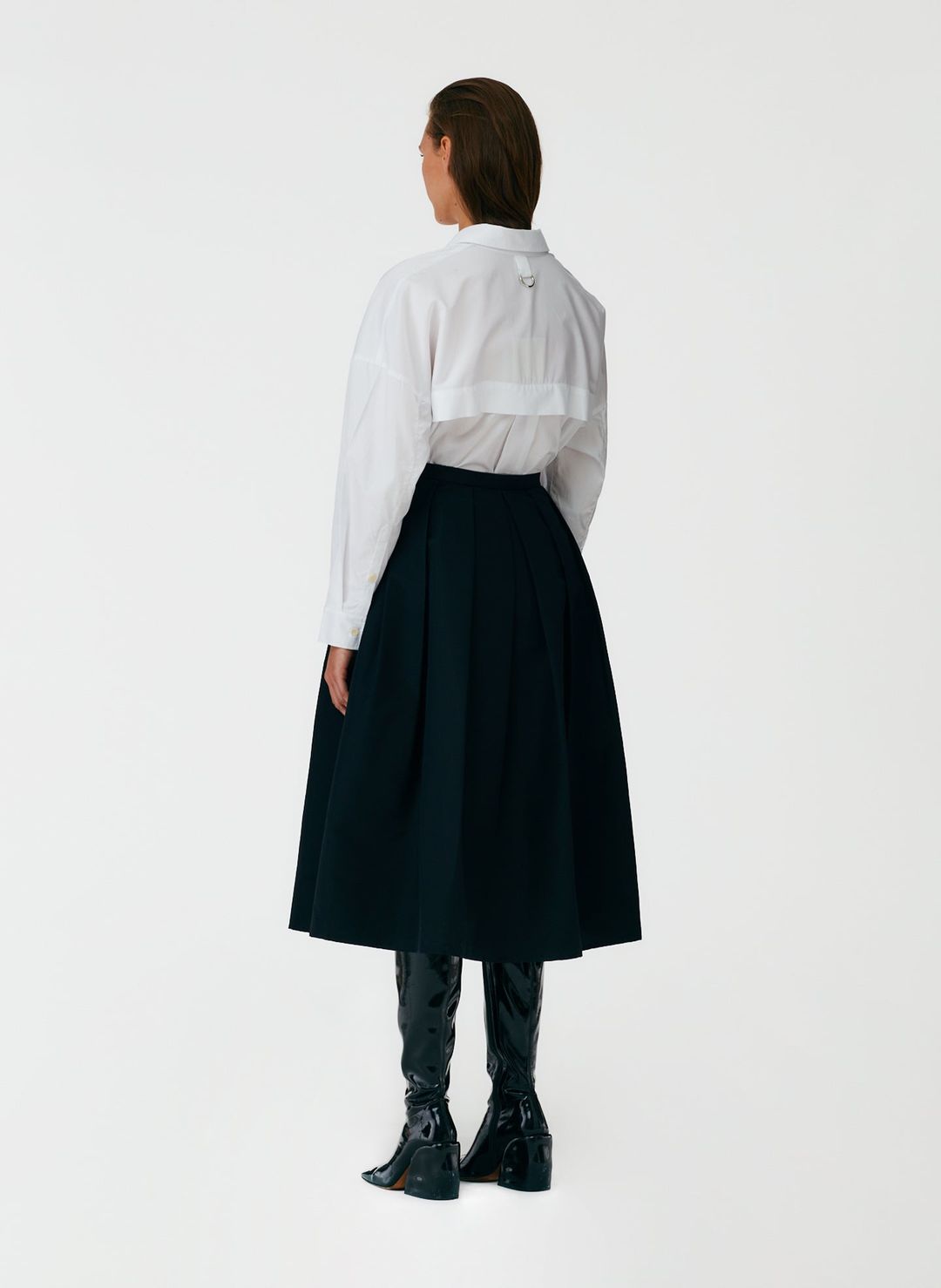 Silk Faille Full Skirt #5