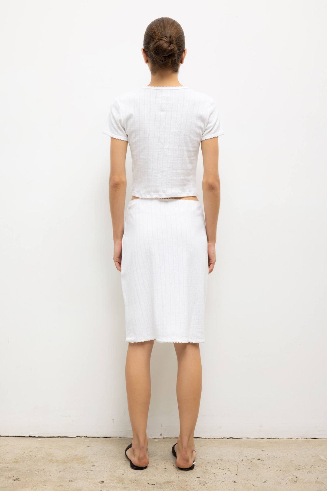 Pointelle Baby Tee #7