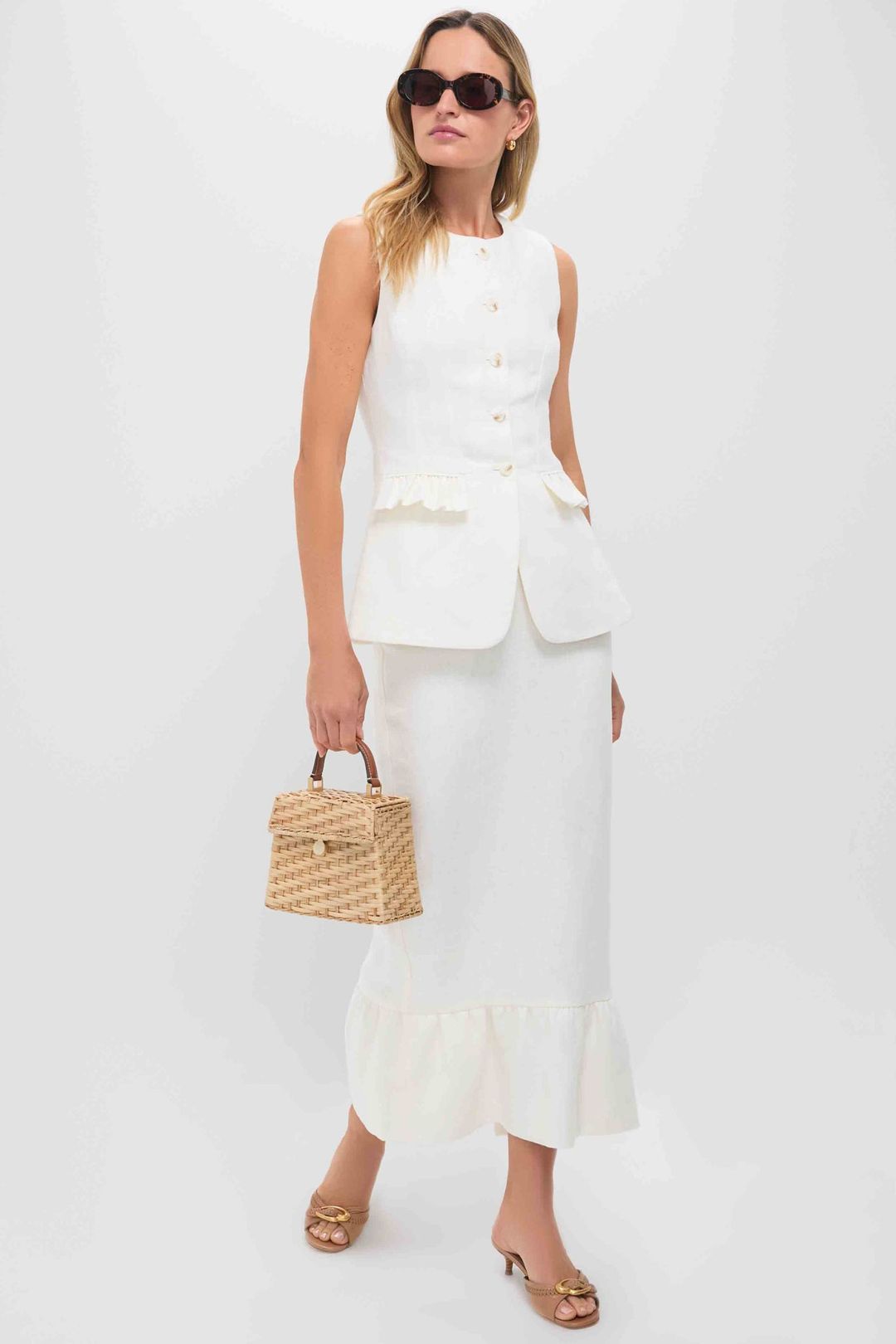 Cream Matilda Gilet