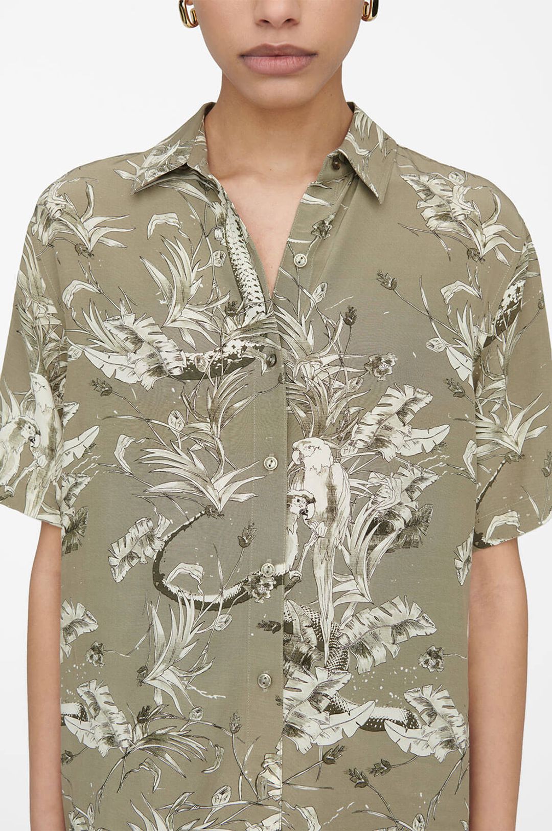 Bruni Shirt - Tropical Print #3
