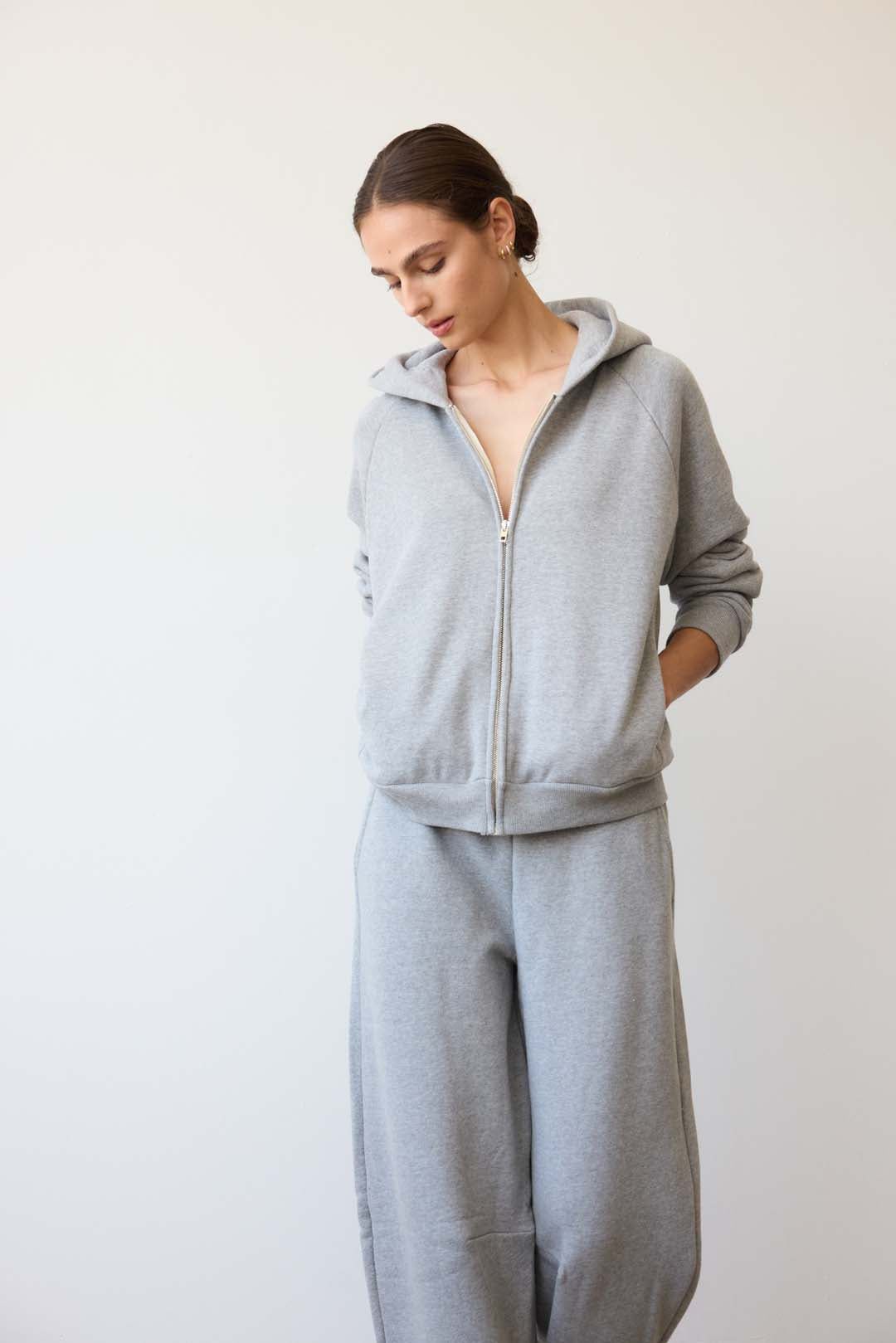 The Arc Lounge Pant in Heather Grey #9