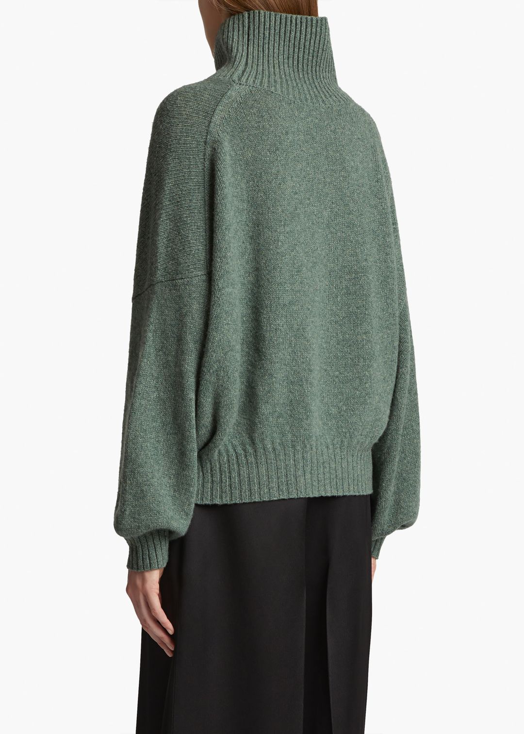 Morris Sweater in Eucalyptus #4