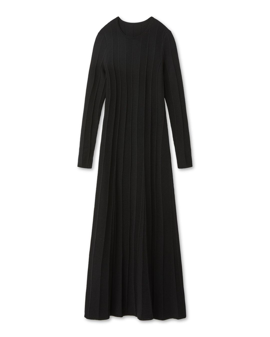Anais Dress in Wool- Black #5