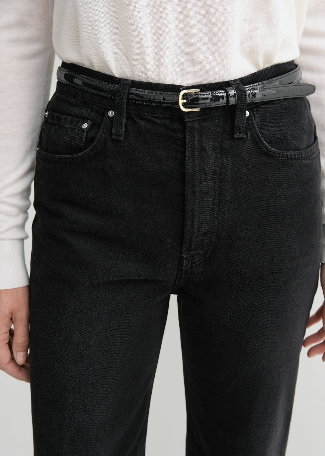 Classic cut denim black #5
