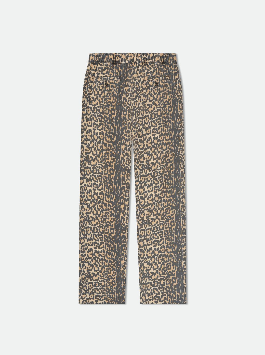 LEOPARD DROP-CROTCH TROUSER
