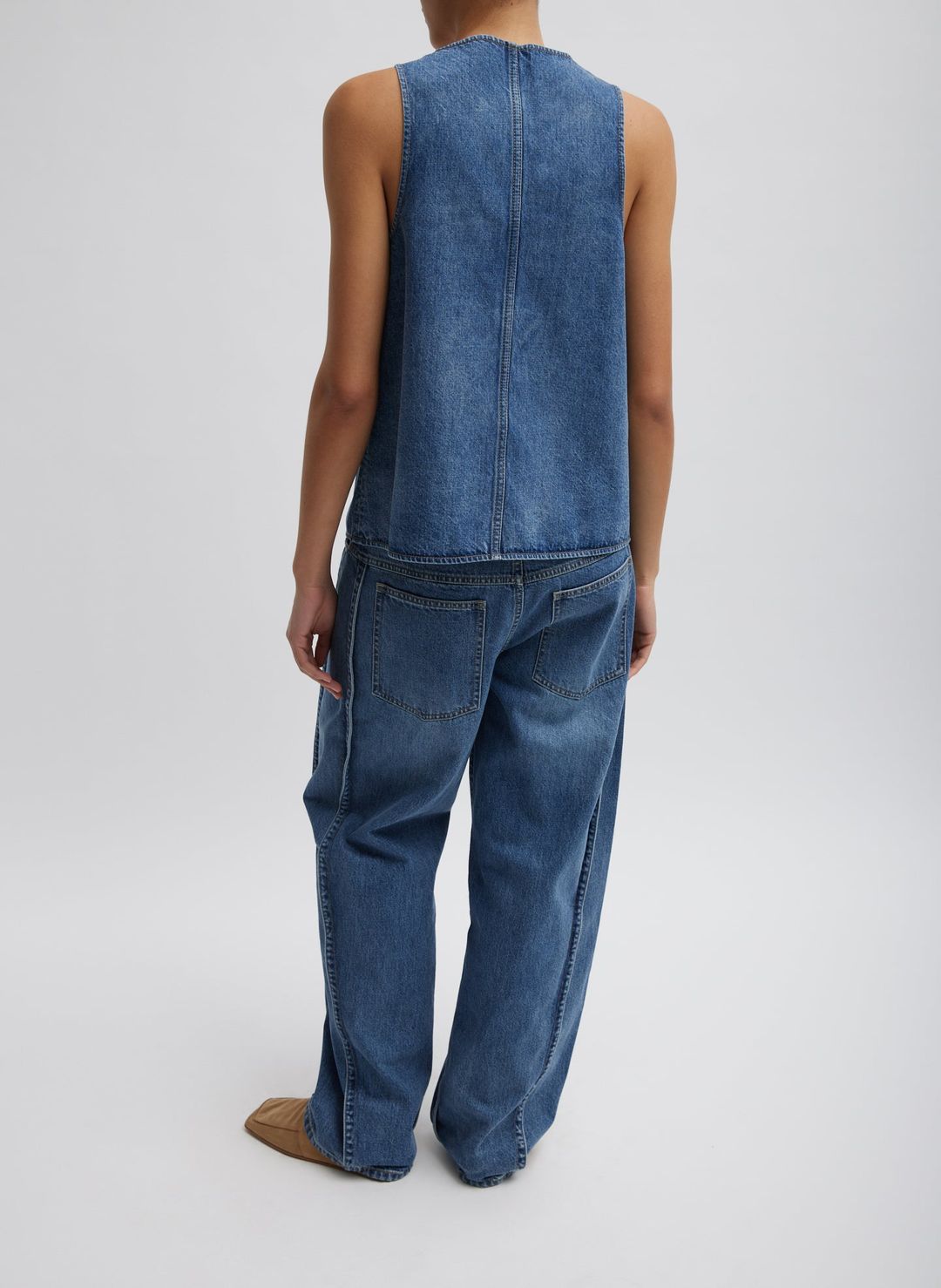 Spring Denim Tuck Jean #7