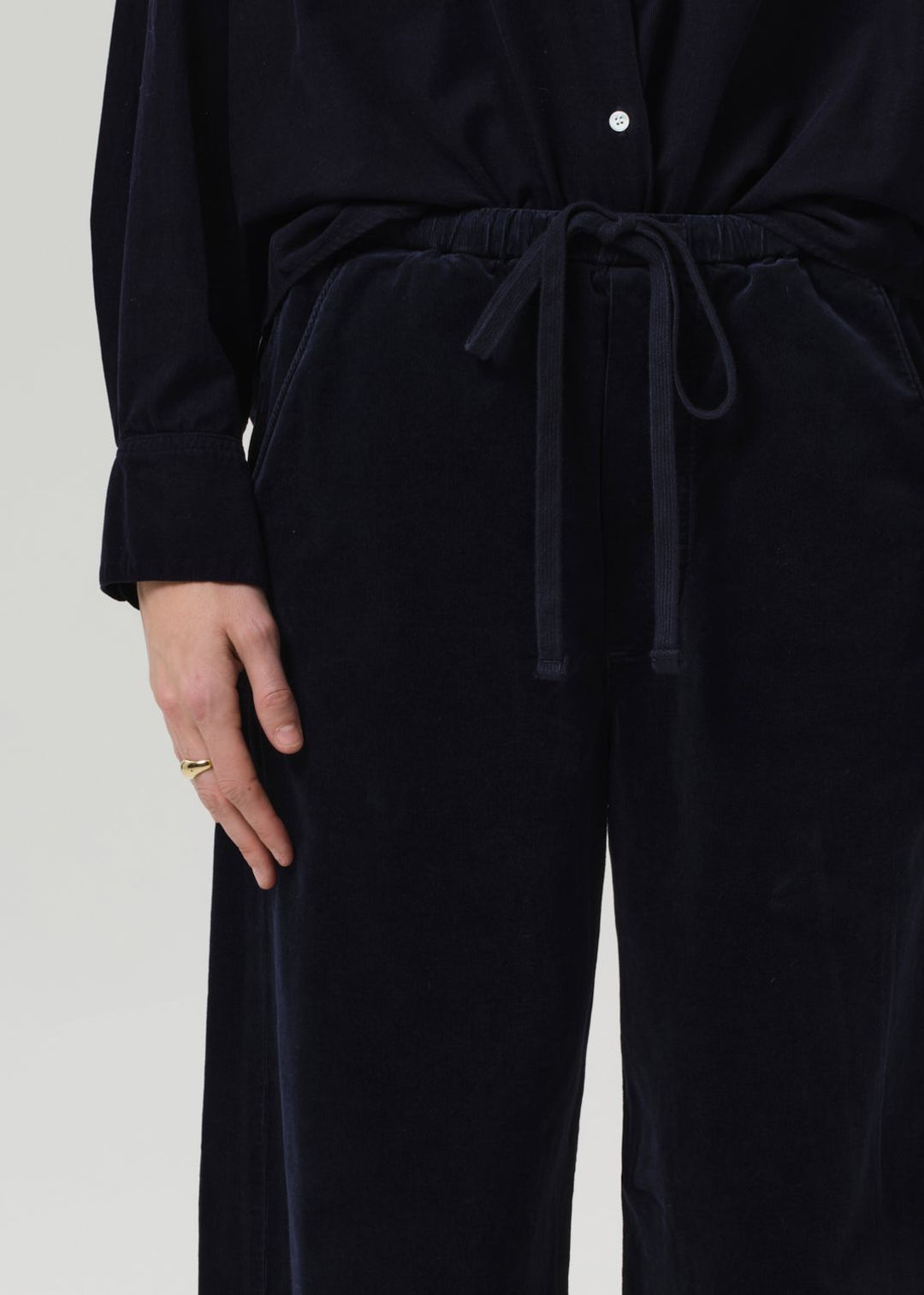 Aurora Pull On Baby Corduroy in True Navy #5