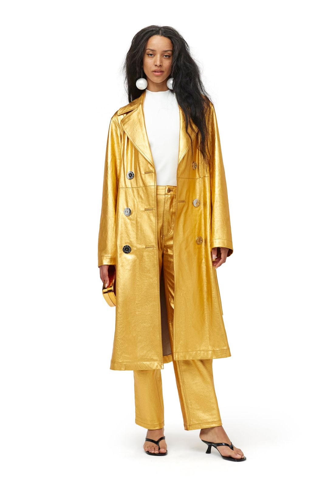 Trouser Pant in Cyber Orange #5