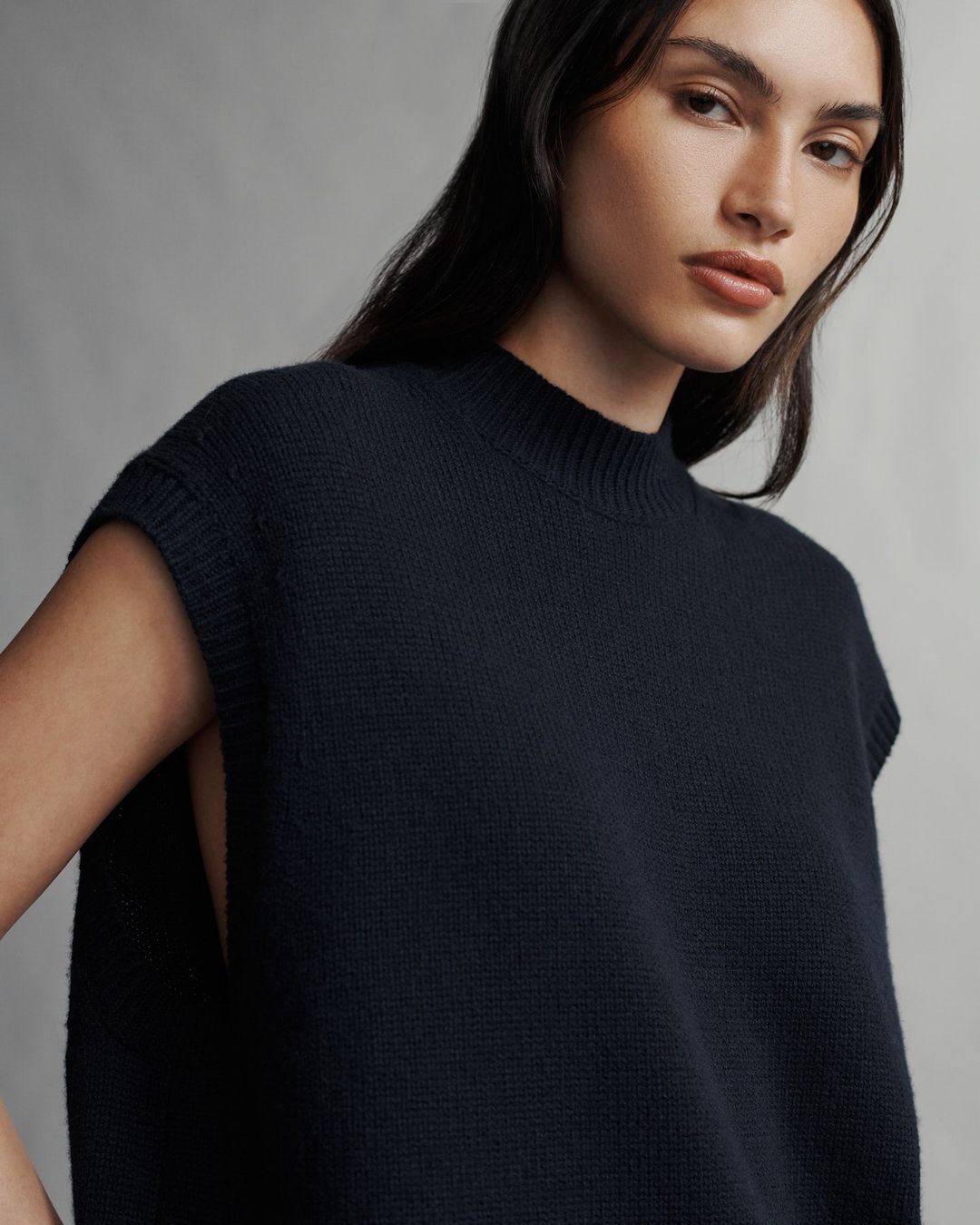 Merritt Vest in Cashmere #5