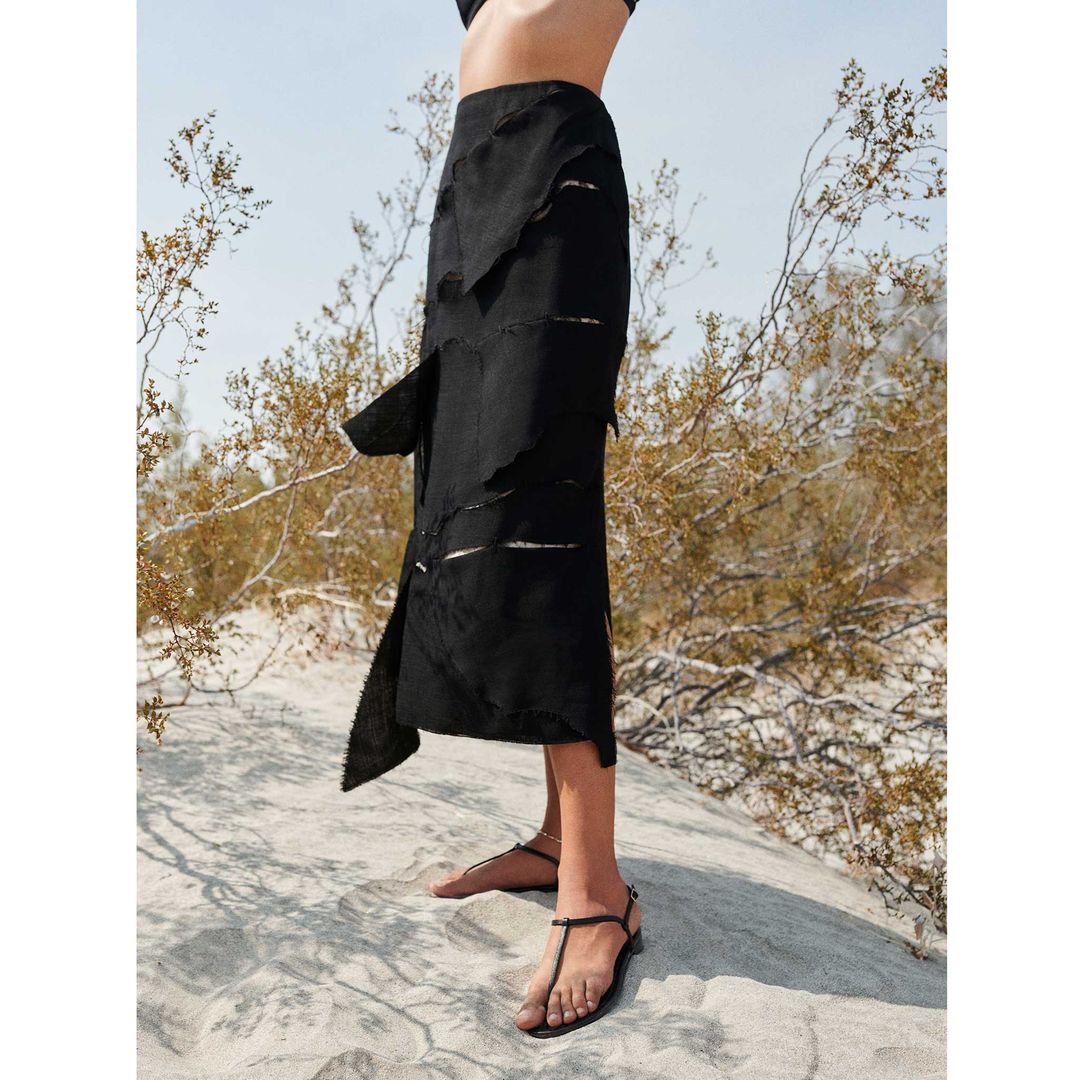 Cecilia in Black Calfskin — ARCHIVE SAMPLE; FINAL SALE