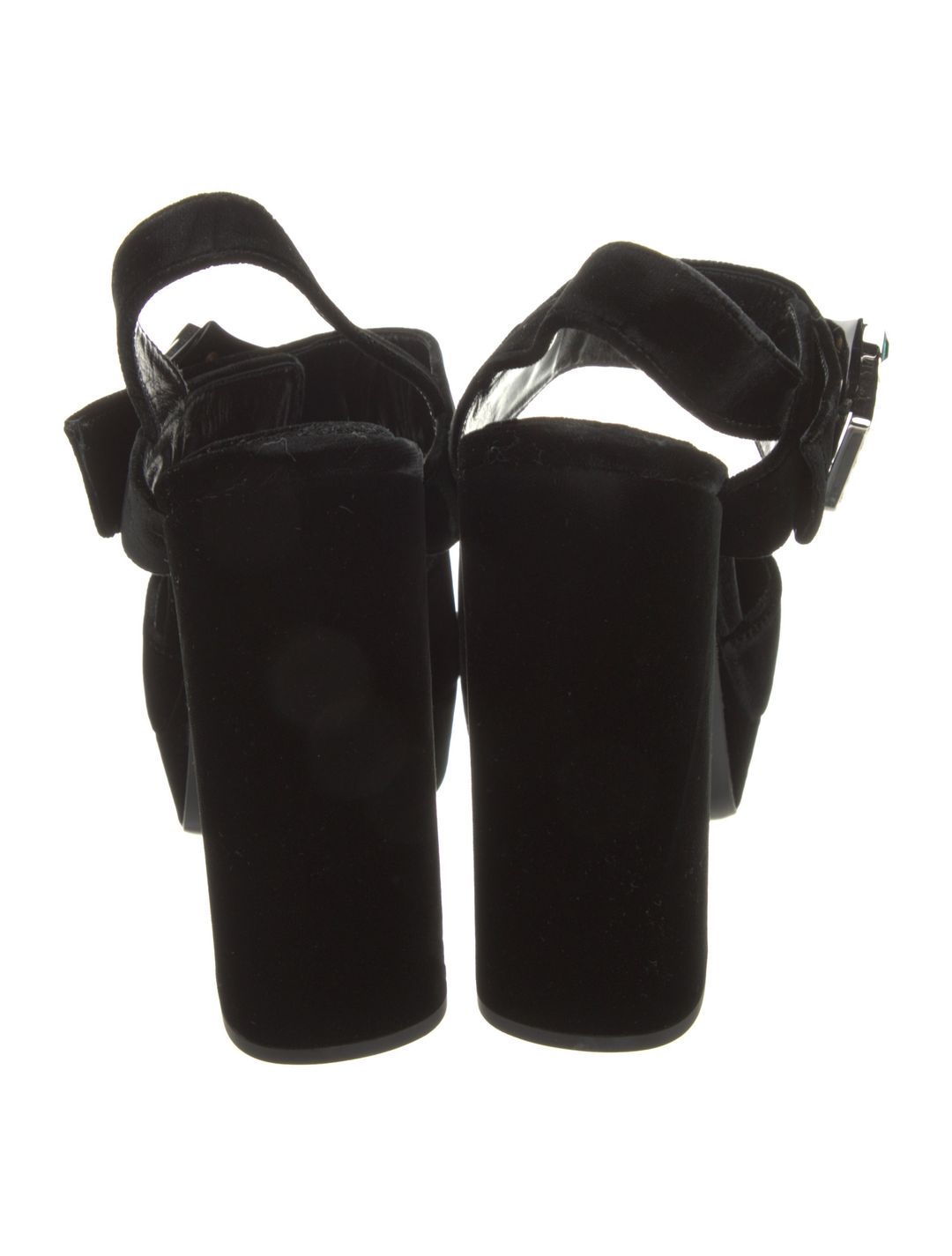 Velvet Crystal Embellishments Sandals #4