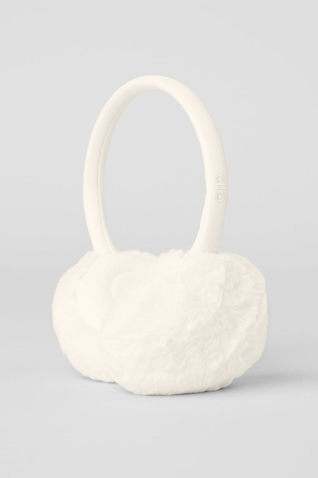 Faux Fur Ear Muff - Ivory #3