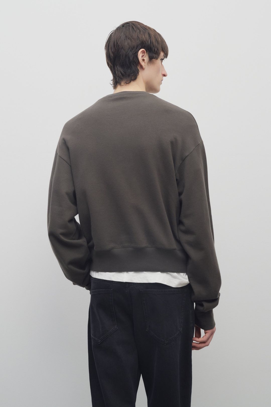 Saston Sweatshirt in Cotton and Cashmere #6