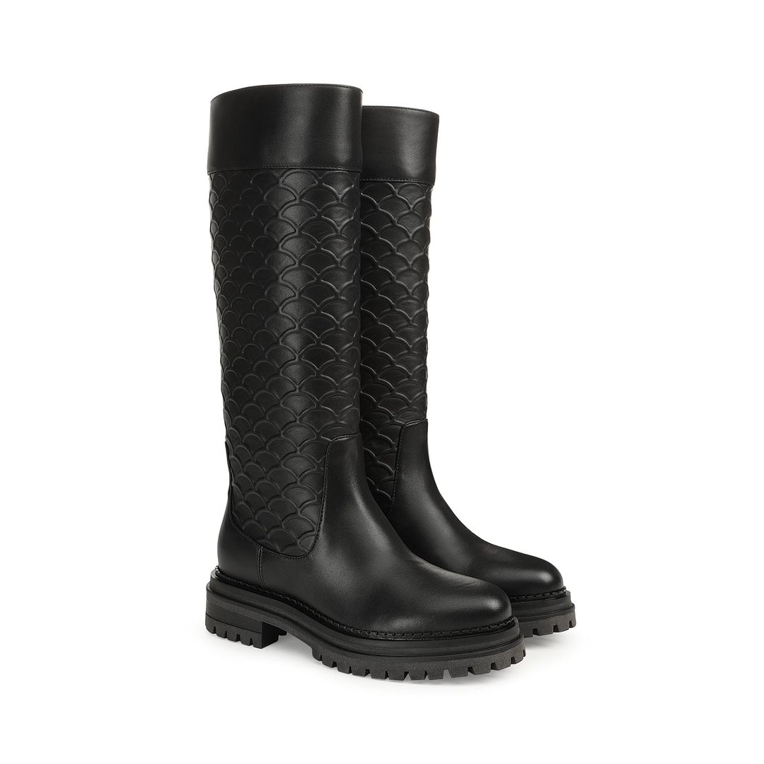 sr Mermaid 3D Boots Black