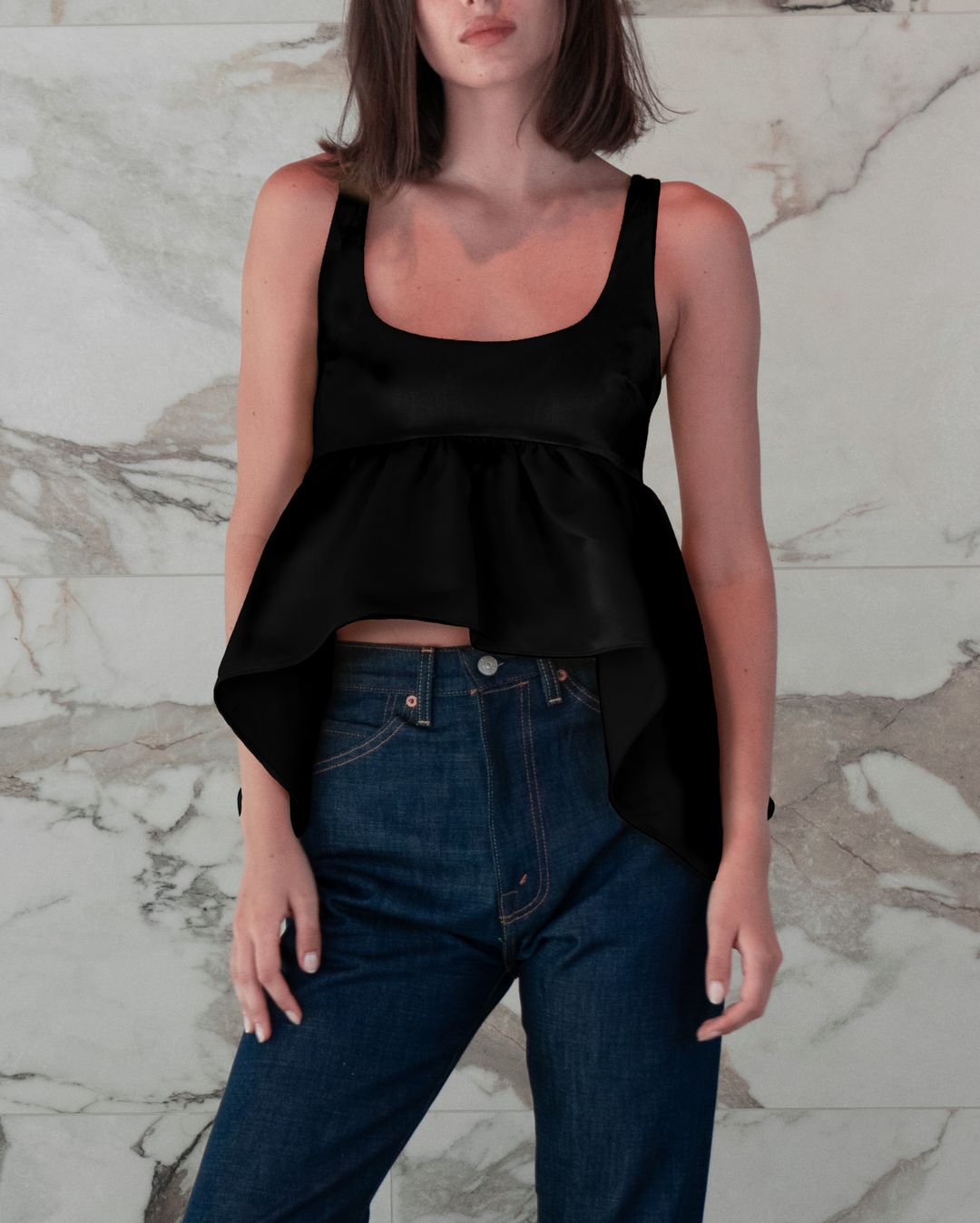 Esme Cupro Satin Top