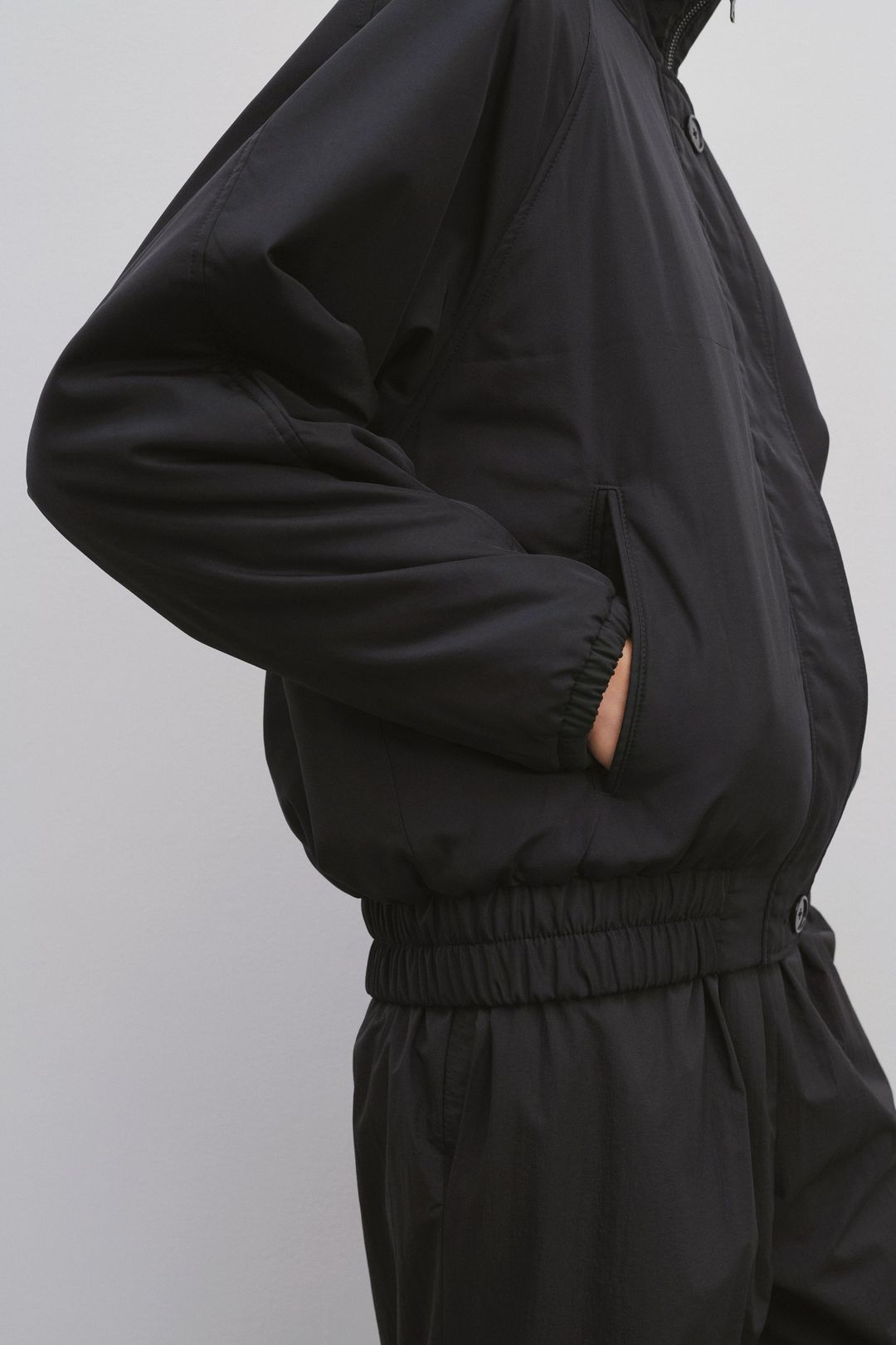 Ide Jacket in Silk and Nylon #4