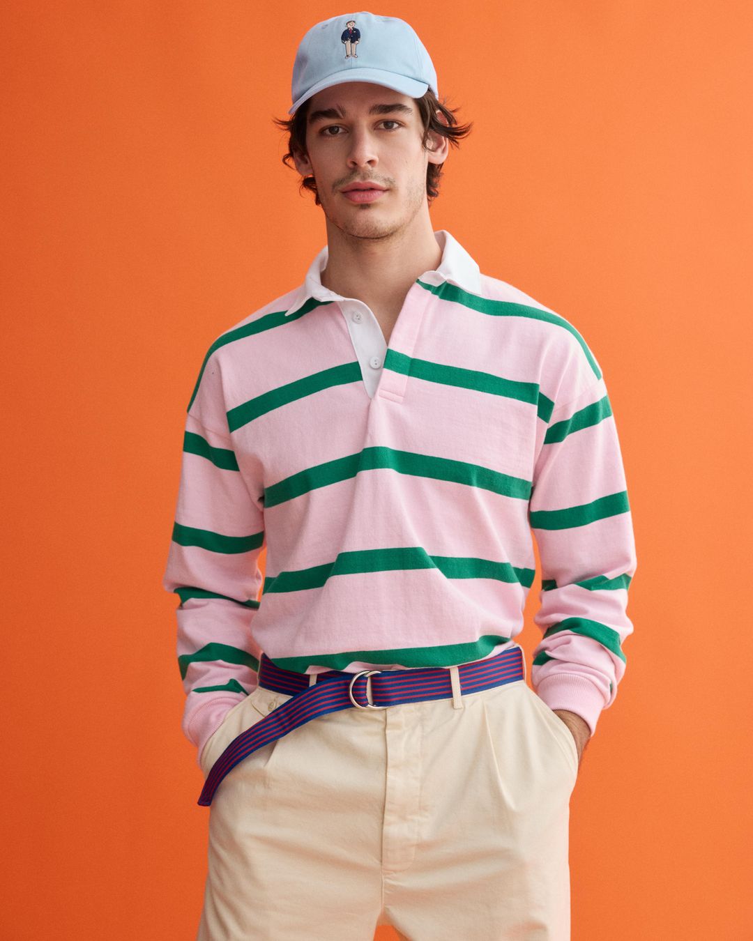 J.Press x Alex Mill Rugby Striped Shirt In Cotton