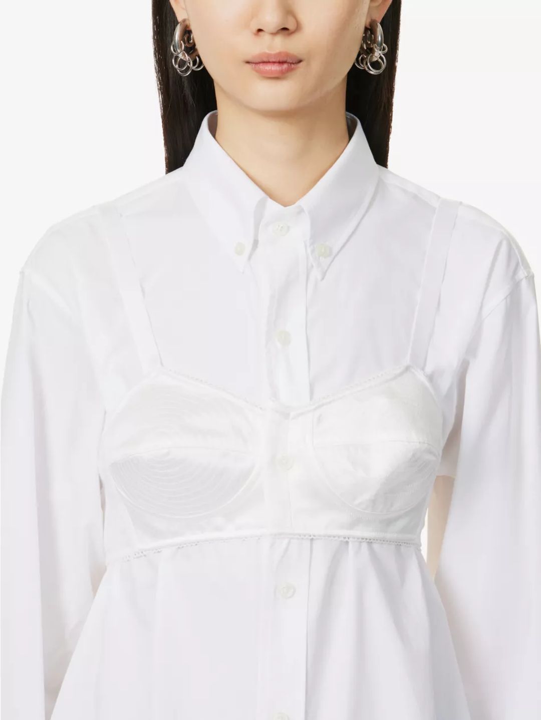 Long Sleeve Button-Up Top w/ Tags #5