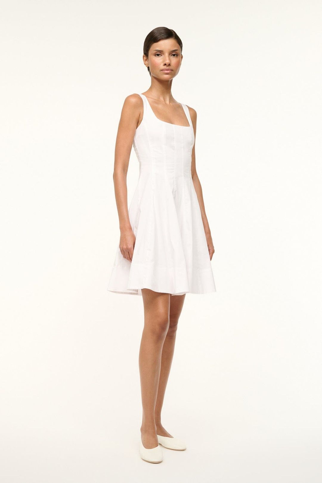 MINI WELLS DRESS | WHITE #2
