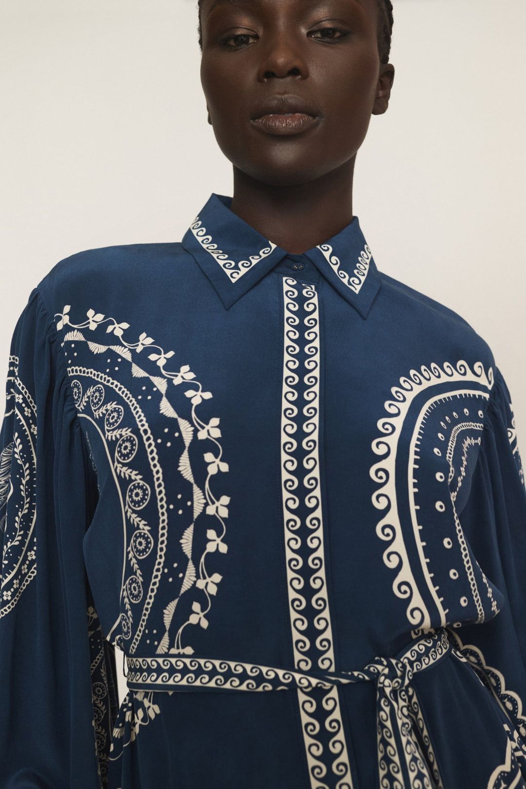 OCEANE SILK SHIRTDRESS #3