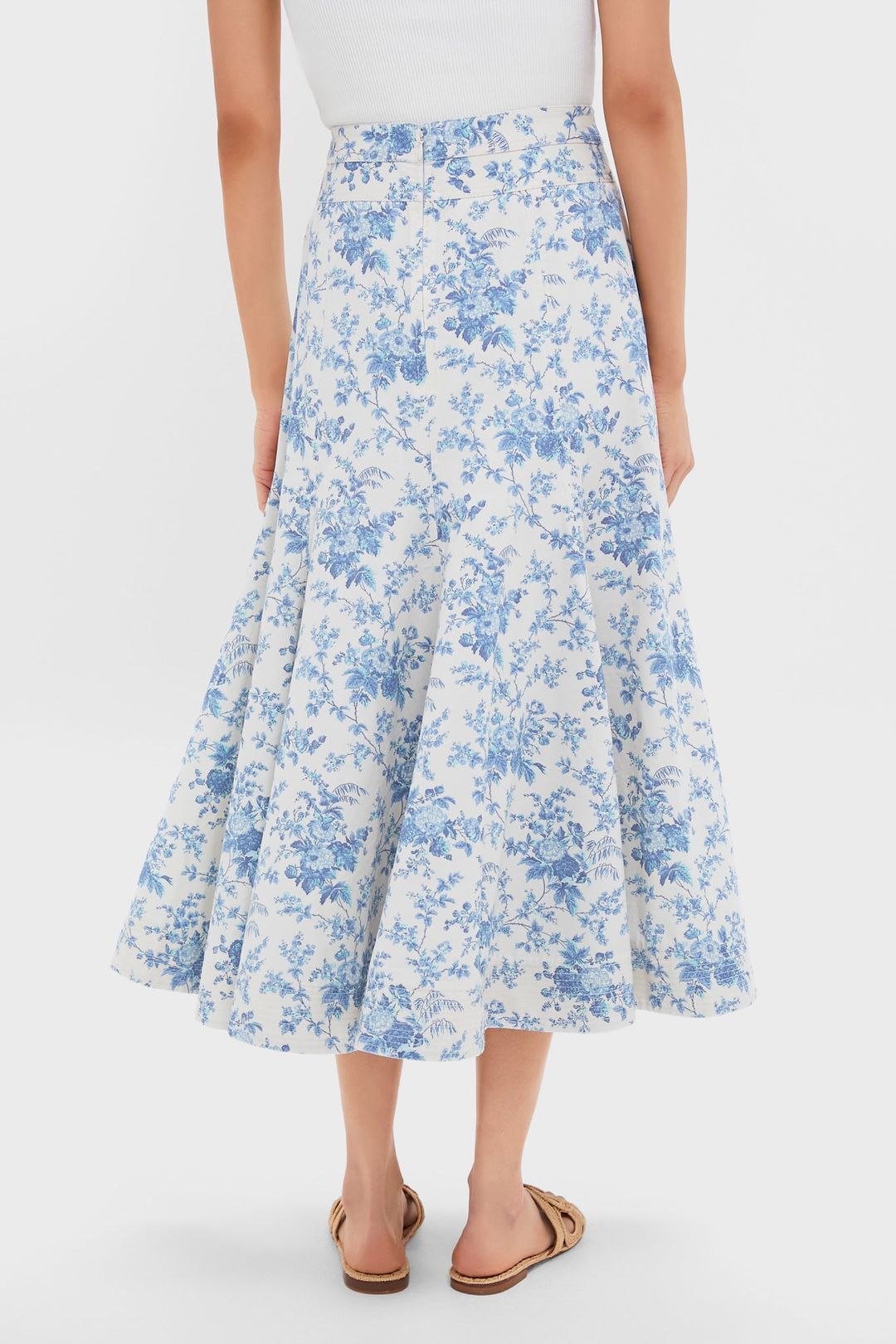 Forget Me Not Floral Brynn Skirt #4