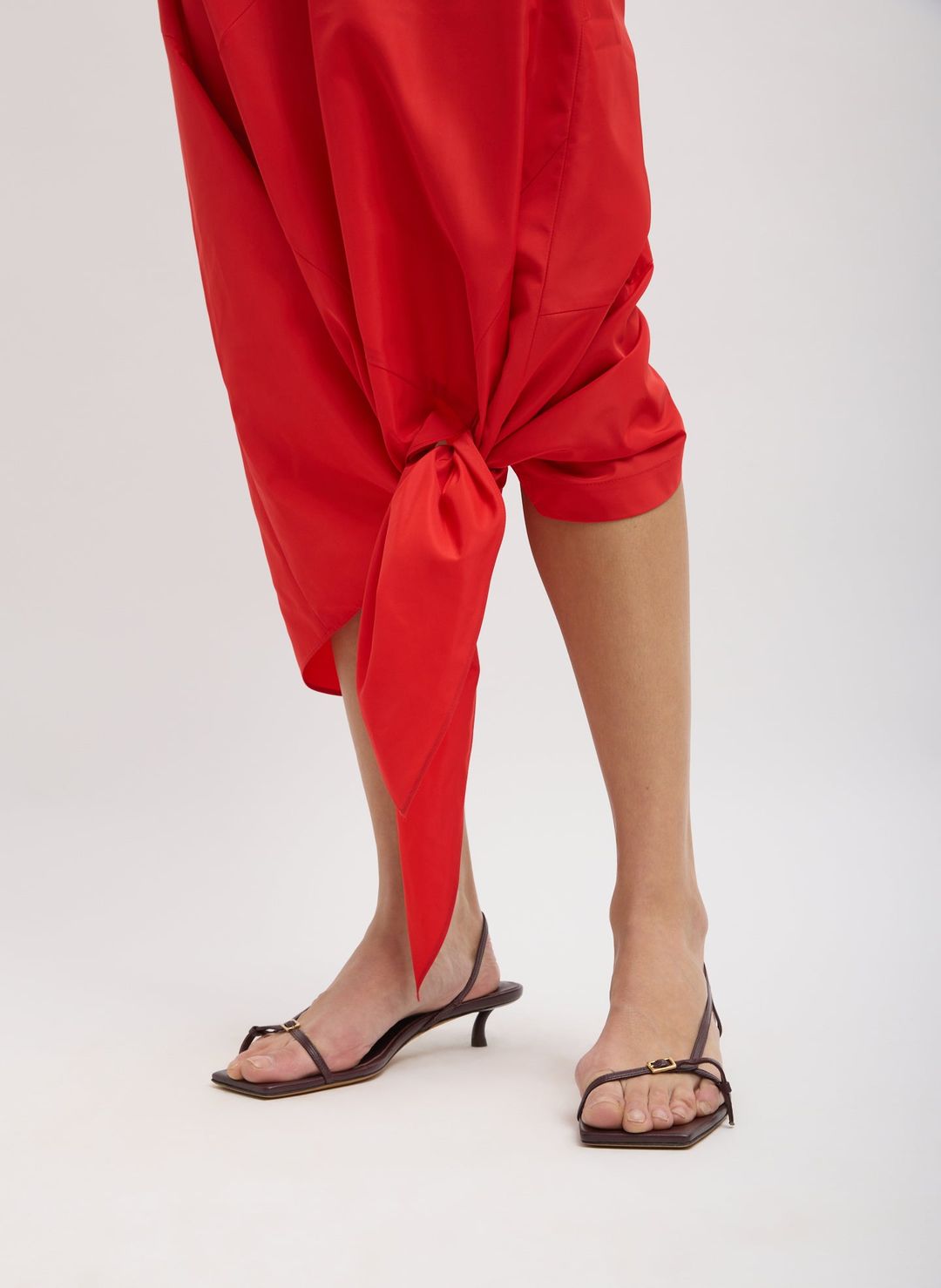 Italian Sporty Nylon Tie Skirt #5