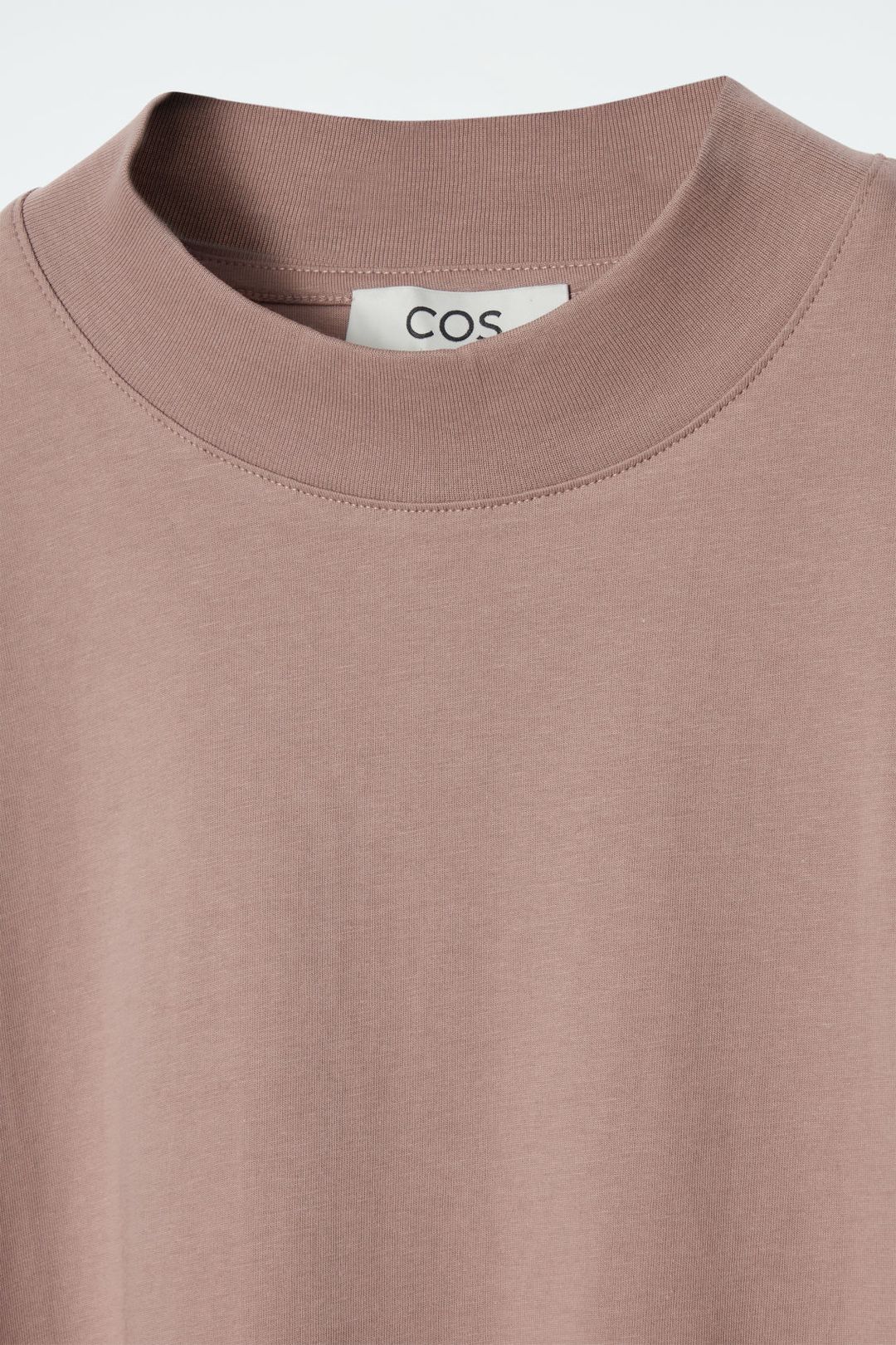 BOXY MOCK-NECK T-SHIRT #6