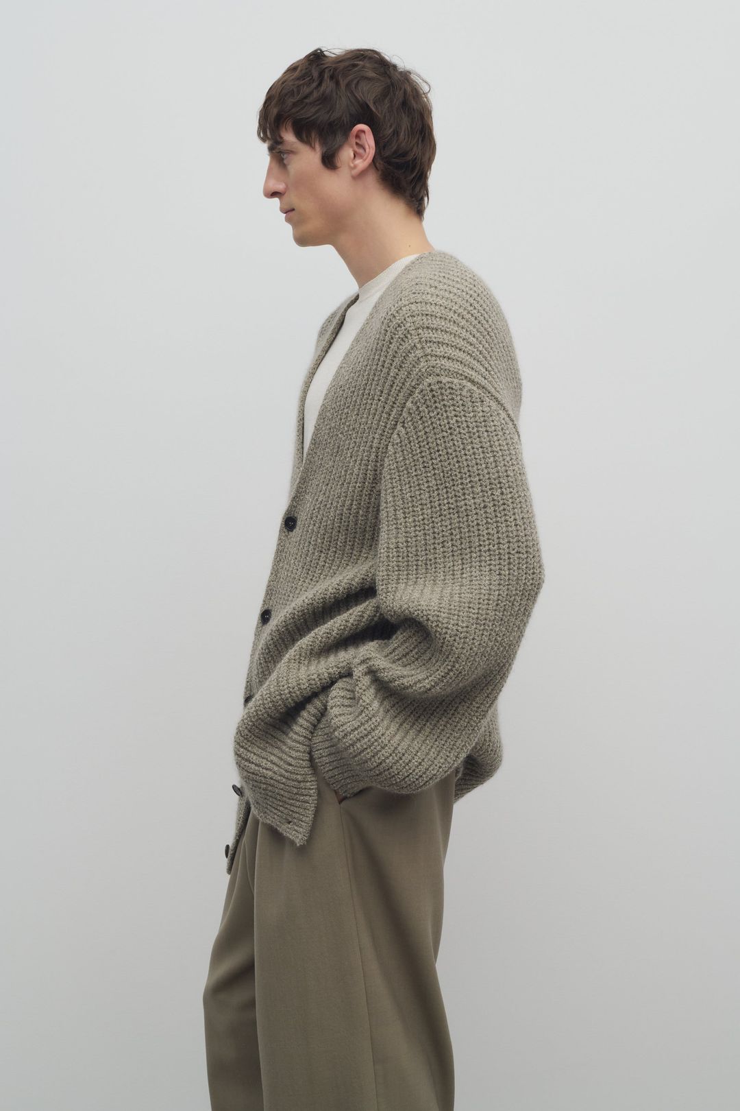 Gert Cardigan in Mohair and Silk #4