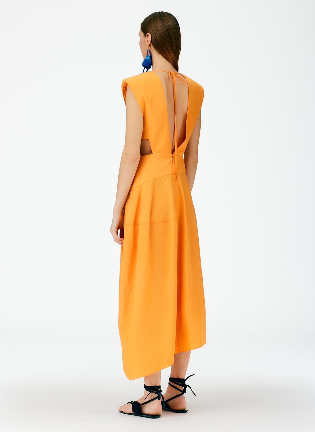 Italian Sporty Nylon Sleeveless Balloon Dress #4