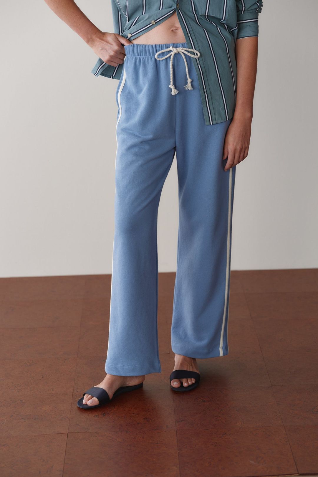 The Eco-Terry Stripe Pant #6