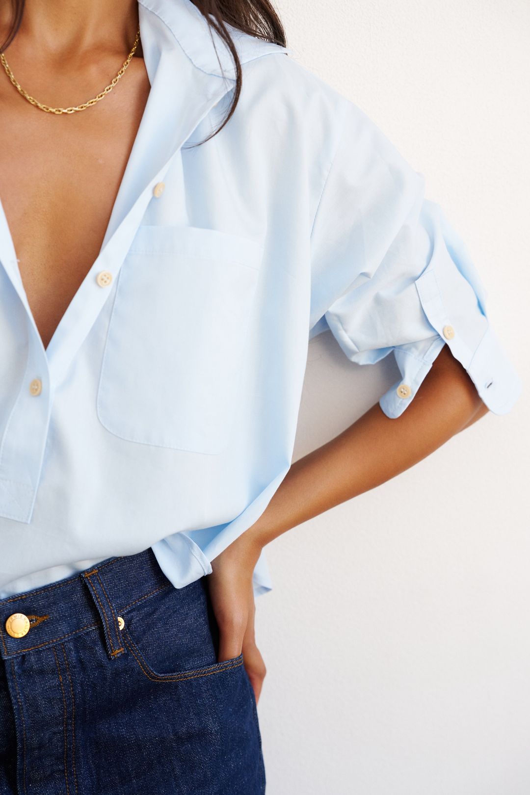The Popover in Baby Blue #4