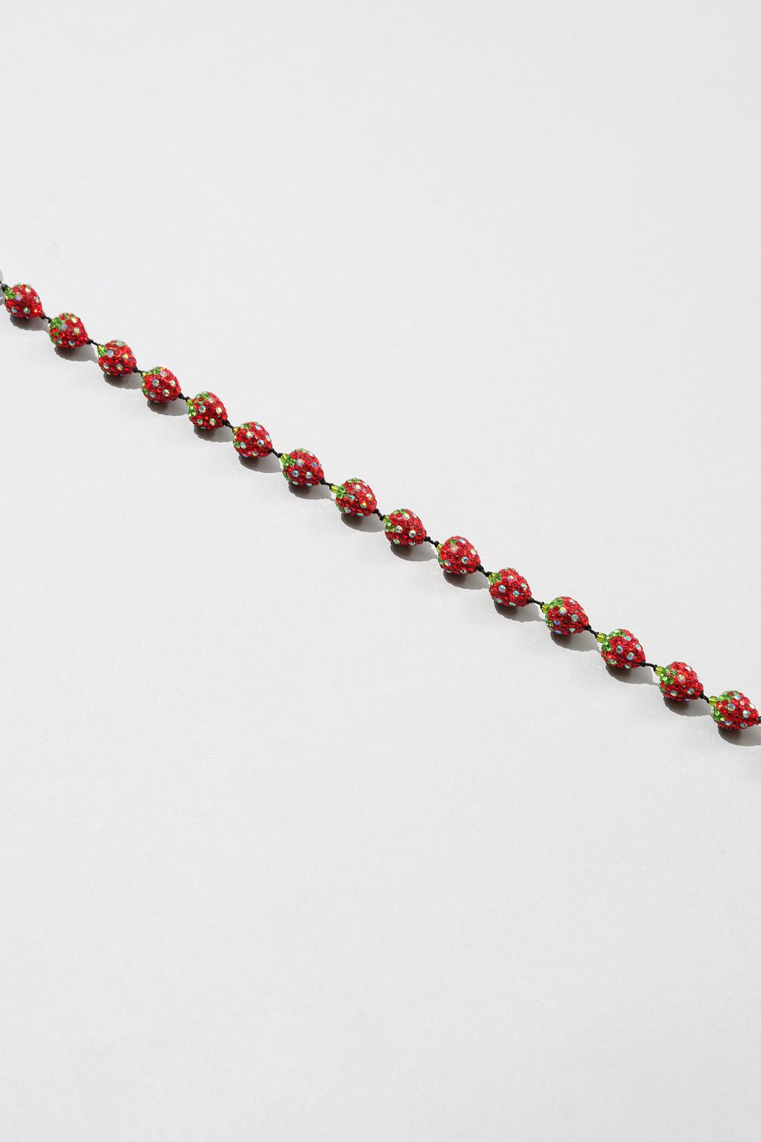 Strawberry Pave Wristlet #4