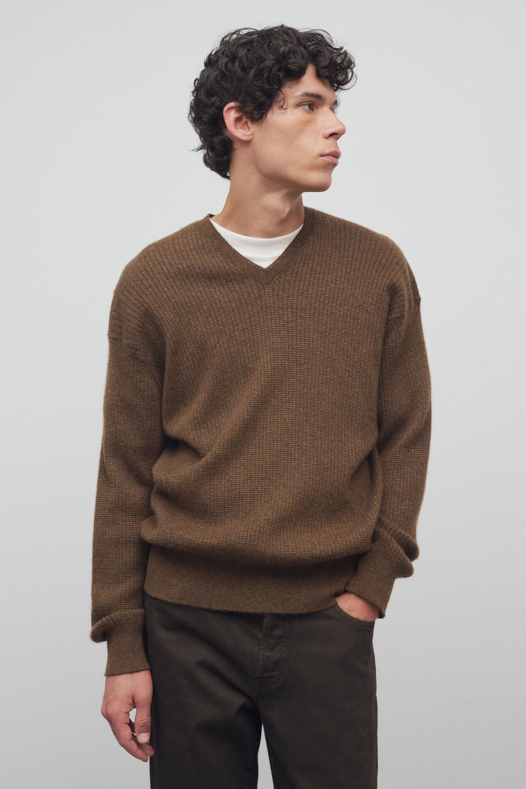 Thayer Sweater in Cashmere and Silk #3