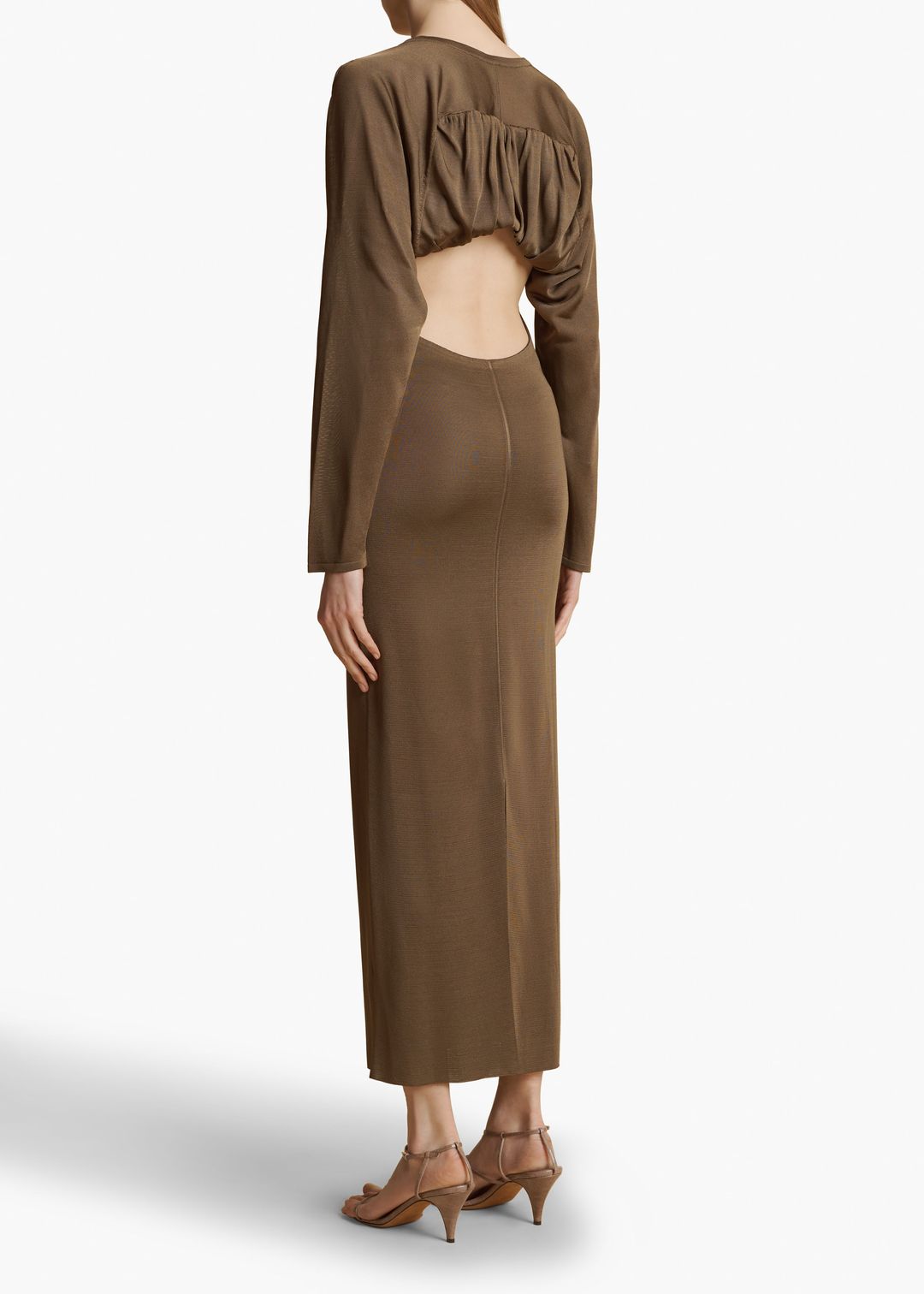 Esmeray Dress in Toffee #3