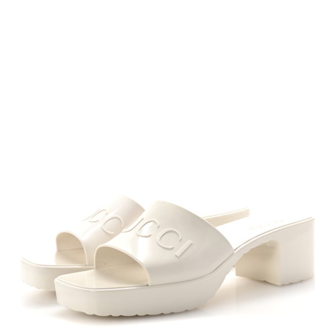 Women's rubber slide sandal #4