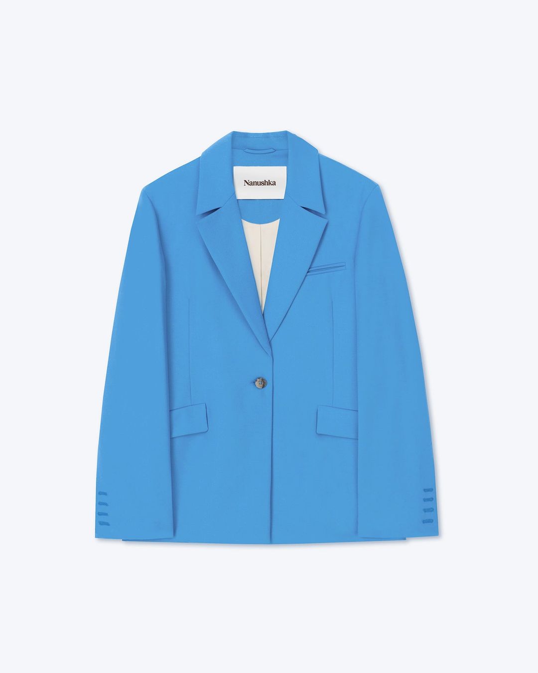 Zeva - Sale Ecovero™ Tailored Blazer - Blue Ss22