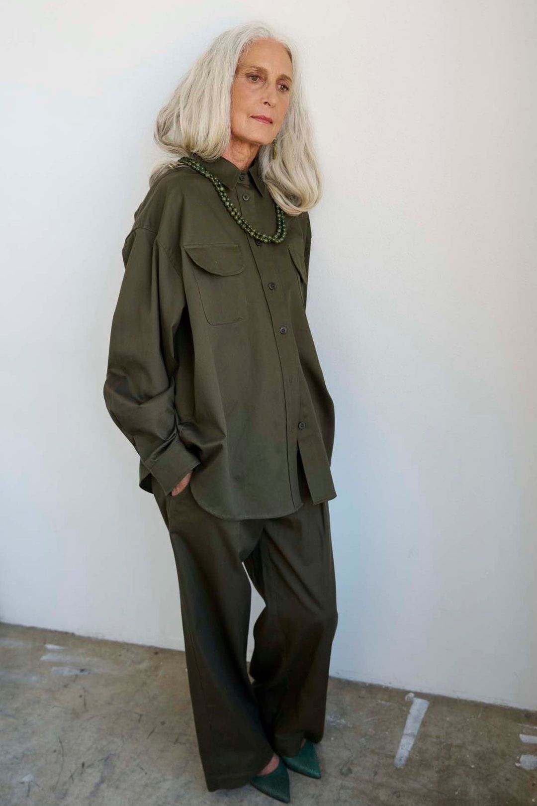 The Scrub Pant in Colonial Green #9