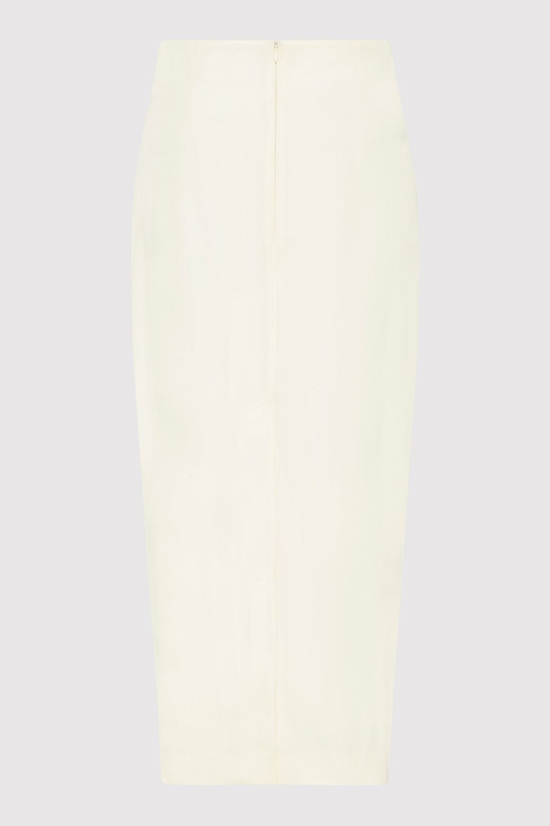 Low Waist Pencil Skirt - Cool White #5