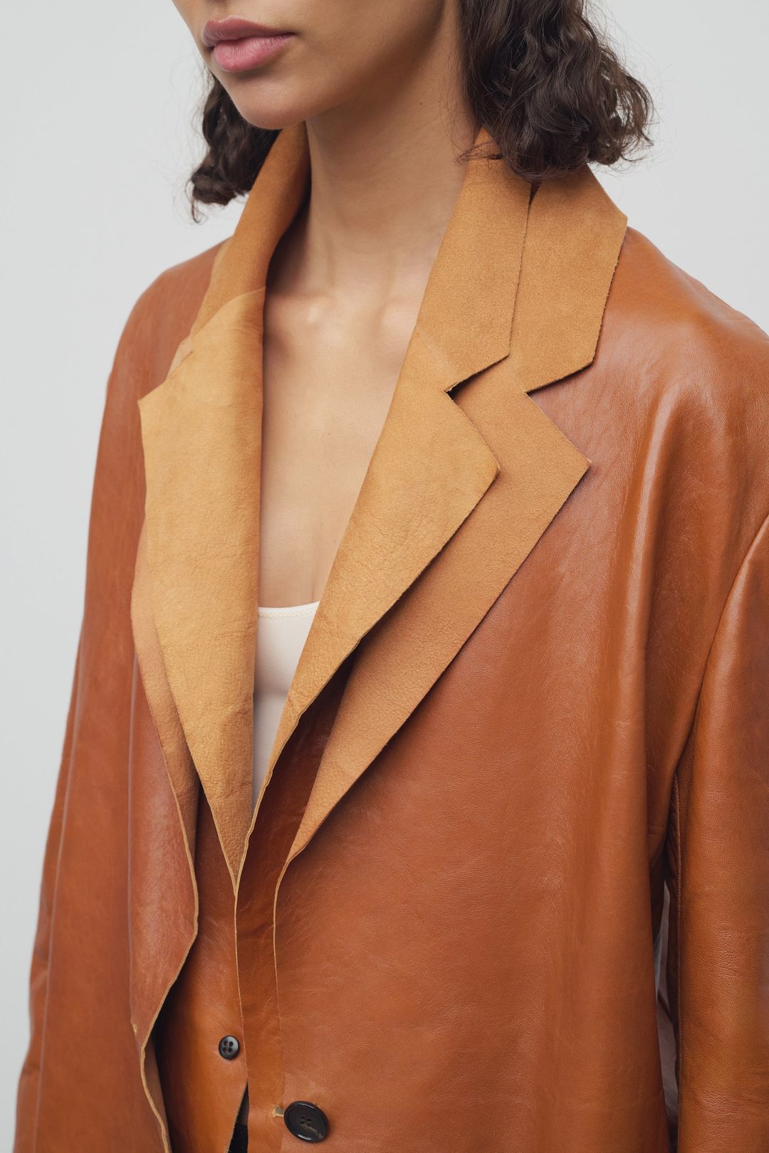 Lysandre Jacket in Leather #6