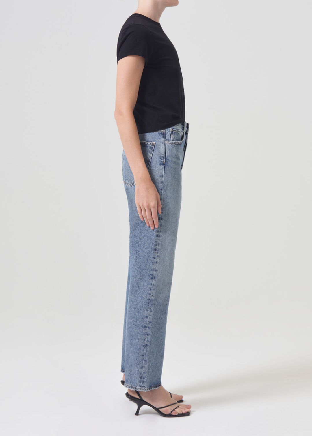 90's Pinch Waist High Rise Straight in Navigate #3