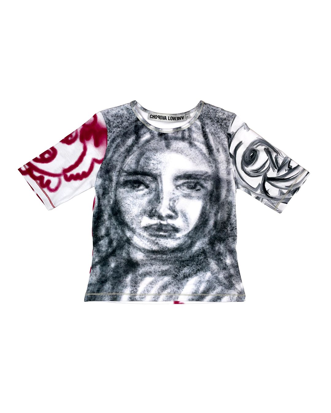 Drawing 101 Fitted Jersey Top #5