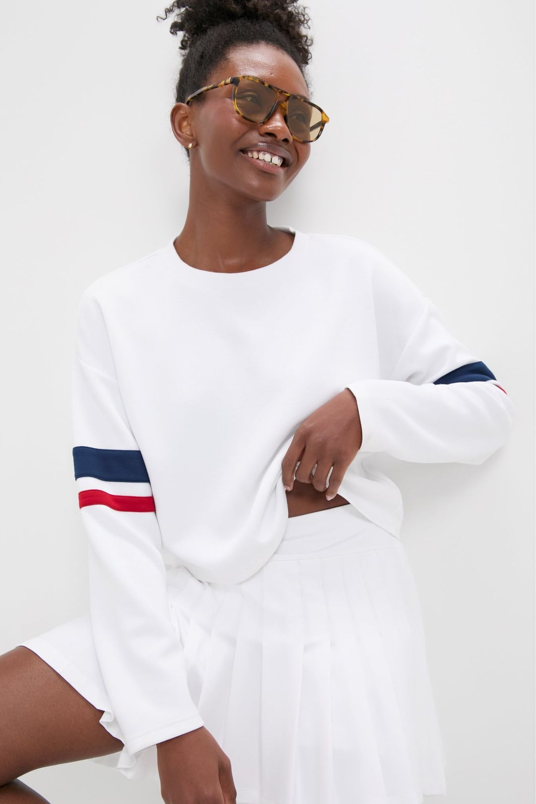 Americana Varsity Comfort Stretch Matilda Pullover #5