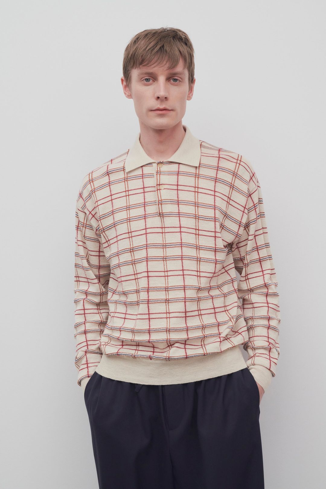 Balthus Polo in Llama and Silk #3
