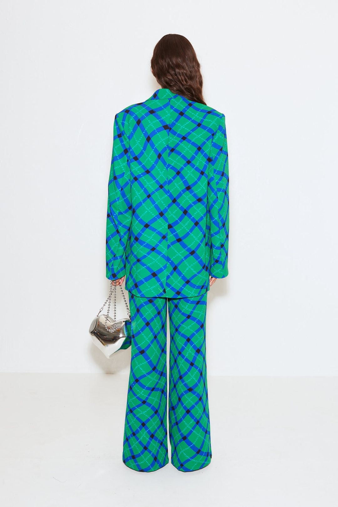 Bloo Pant in Green Plaid #4