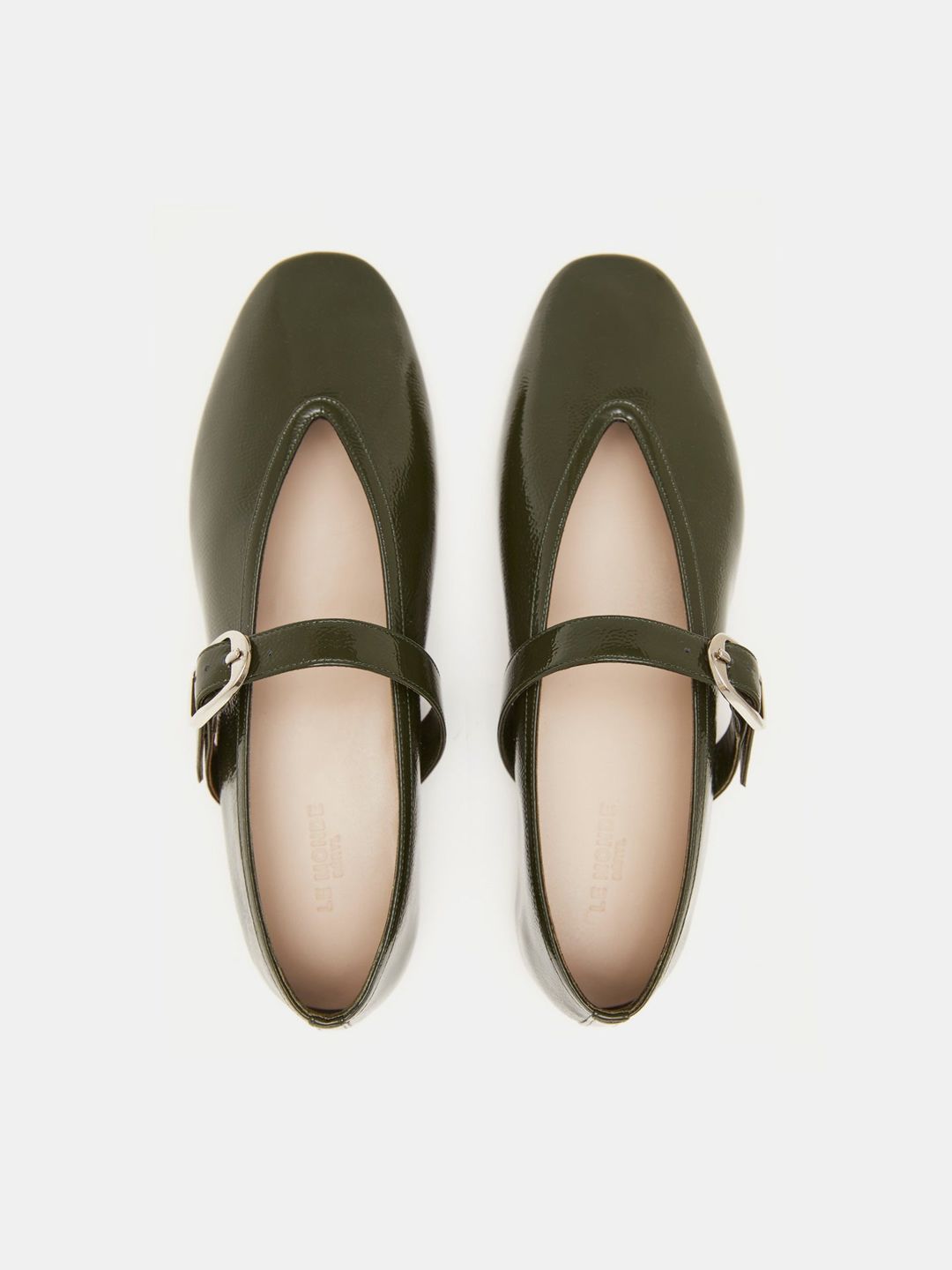 Stella Slipper / Green Patent Leather