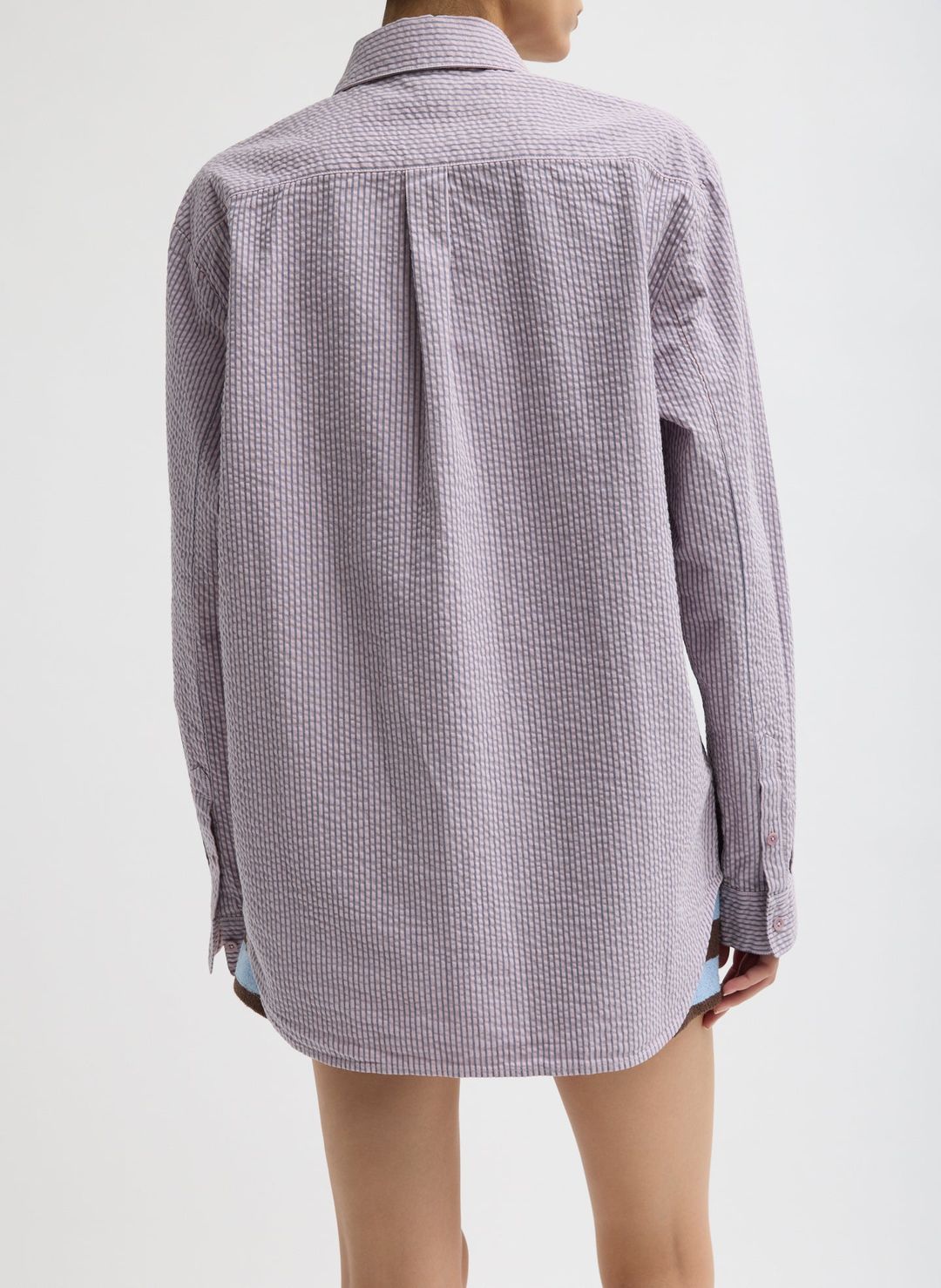 Garment Dyed Seersucker Classic Shirt #5